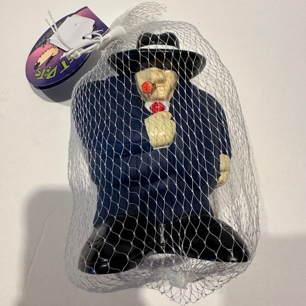 Jet Set Pets Gangster Squeak Dog Toy Souvenir